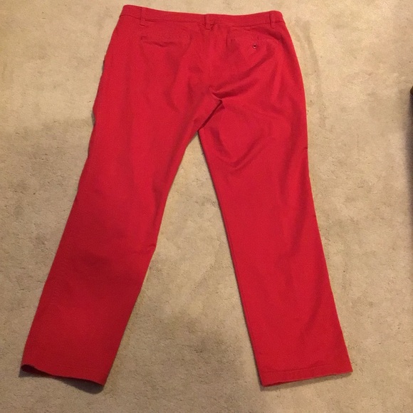 Lauren Ralph Lauren Red Straight Leg Pants - Picture 5 of 5